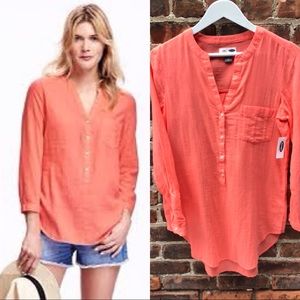 Old Navy Tall Coral Tunic